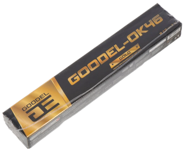Электроды "GOODEL ОК - 46 GOLD", Ø3 мм. х L - 35 см. (в упаковке 3 кг.)