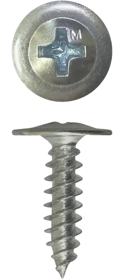 Саморез с ПРЕСС - ШАЙБОЙ "DAXMER", Ø4,2 х 16 (острый)