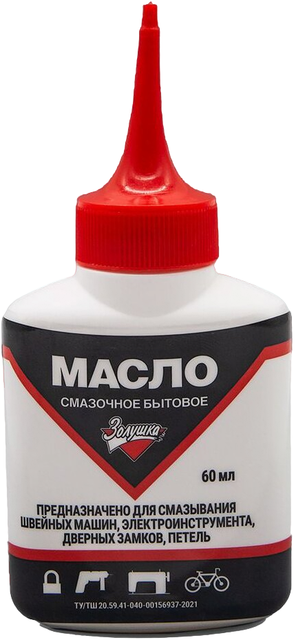 Масло смазочное, Золушка, Б29-2, 0.06 л, бытовое