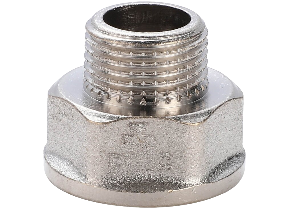 ПЕРЕХОДНИК 25х20(1"х3/4") ВР-НР НИКЕЛЬ FV