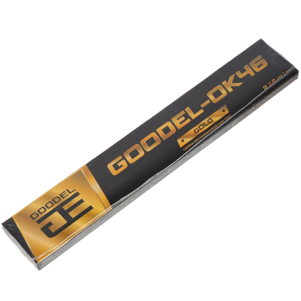 Электроды "GOODEL ОК - 46 GOLD", Ø3 мм. х L - 35 см. (в упаковке 1 кг.)