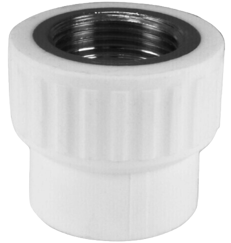 МУФТА ППР ВР 20х1/2" БЕЛАЯ VALFEX (150/30)