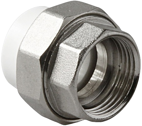 АМЕРИКАНКА ППР ВР 32х3/4" БЕЛАЯ (80/20) VALFEX