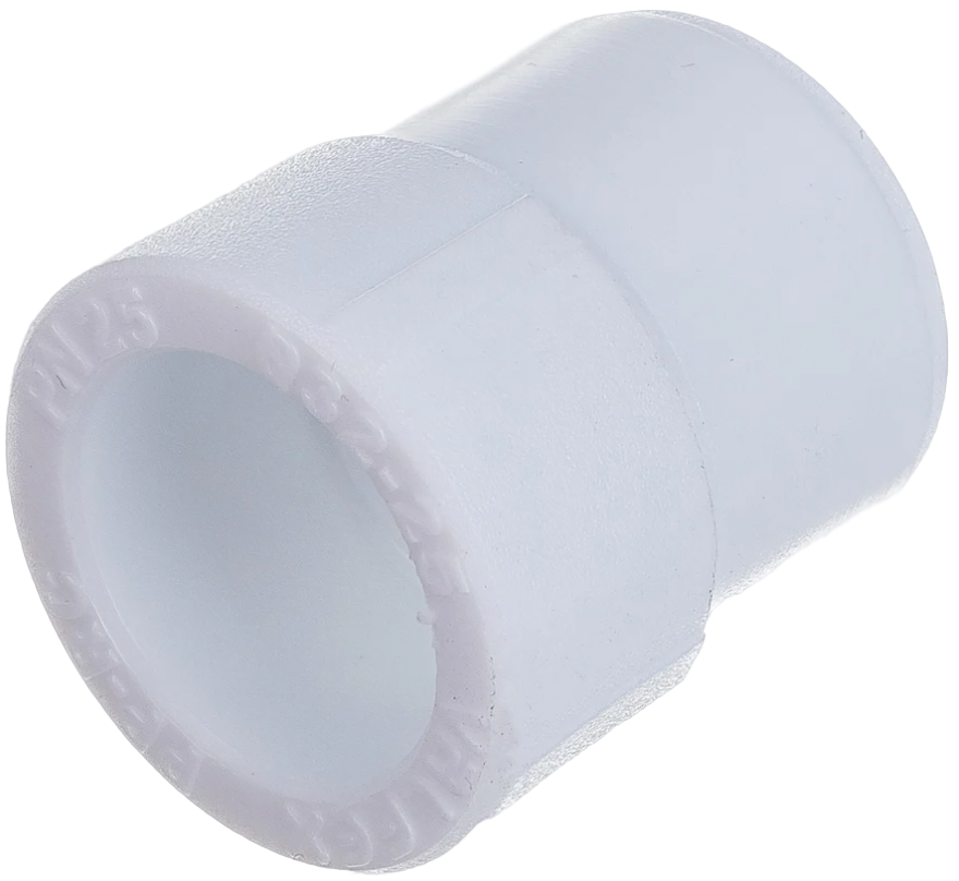 МУФТА ППР ПЕРЕХ 32х25 ВН/НР БЕЛЫЙ Valfex (300/75)