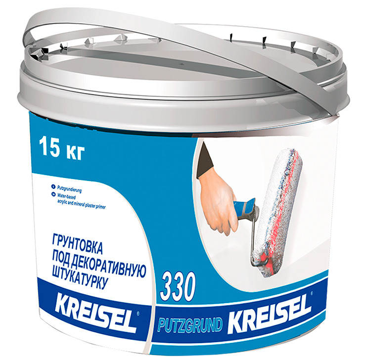 Грунтовка под декоративную штукатурку "KREISEL PUTZGRUND 330", 15 кг. 