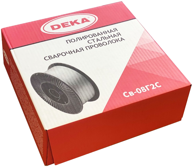 Проволока сварная "DEKA" Св08Г2С, Ø1,2 мм. (уп. 15 кг.) 