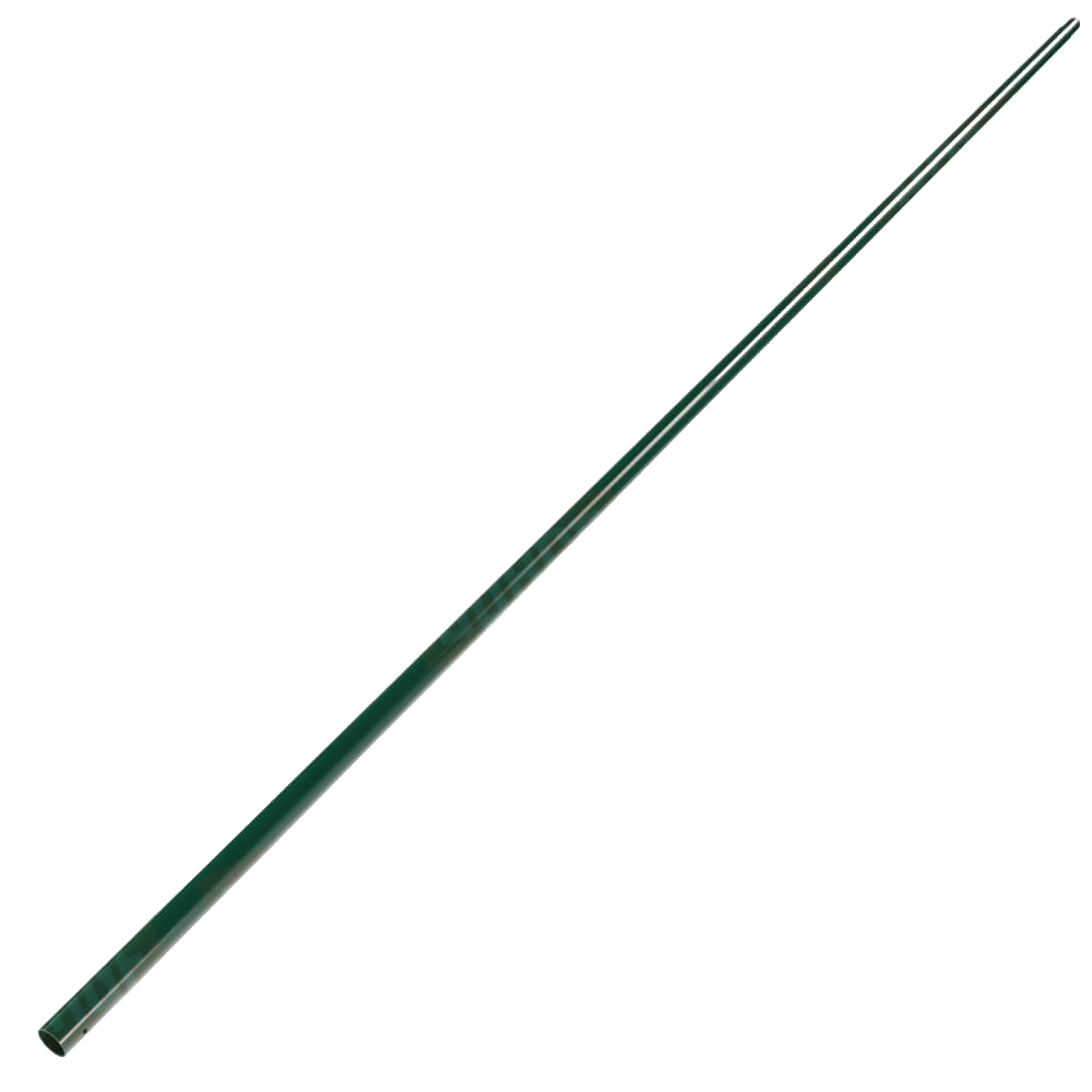 Труба RAL 6005 (зеленый мох) "СТС" универсальная круглая (ZN 120-140 г/м2), Ø25 мм. х L - 3000 мм. (