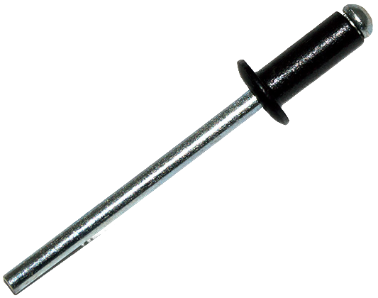 Заклёпка вытяжная "DAXMER", 3,2 х 8, RAL 7024 (МОКРЫЙ АСФАЛЬТ)
