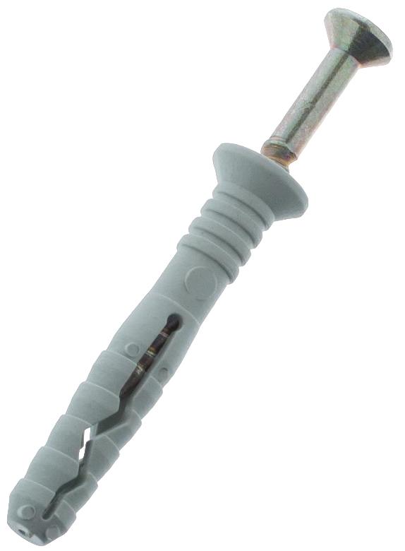 Дюбель - ГВОЗДЬ (потай), Ø6 х L - 40 мм. (в уп. 200 шт.)
