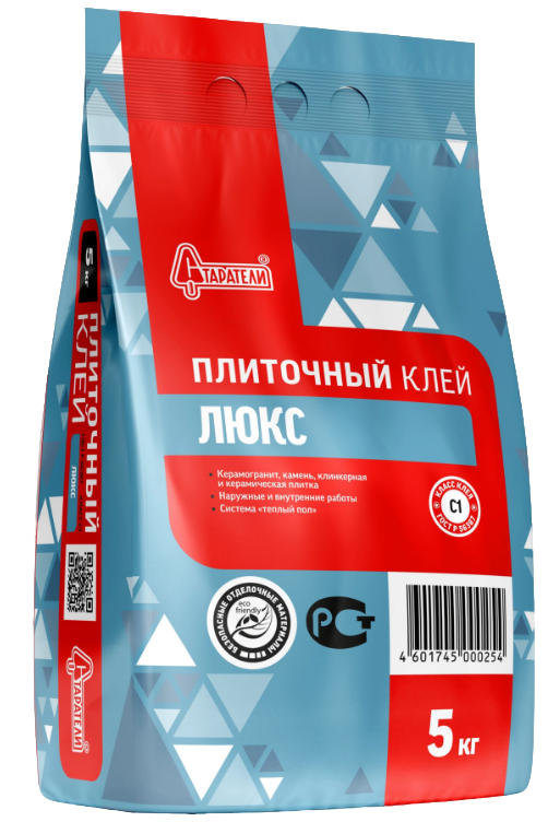 Клей плиточный Люкс 5 кг Старатели
