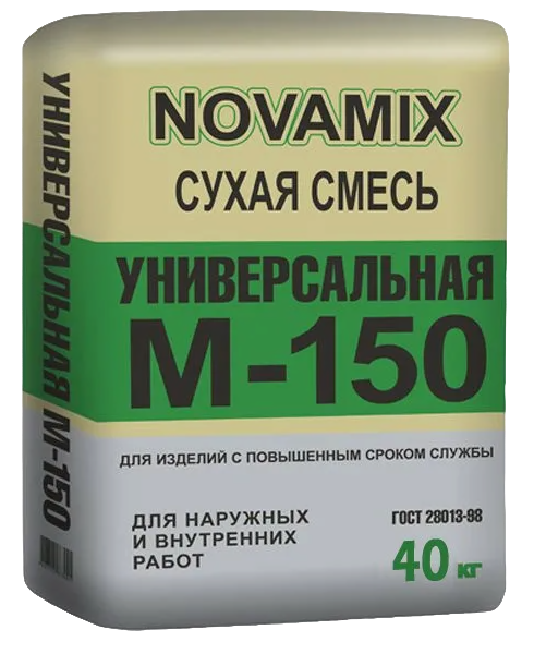 Сухая смесь М150 ГОСТ "NOVAMIX", 40 кг.