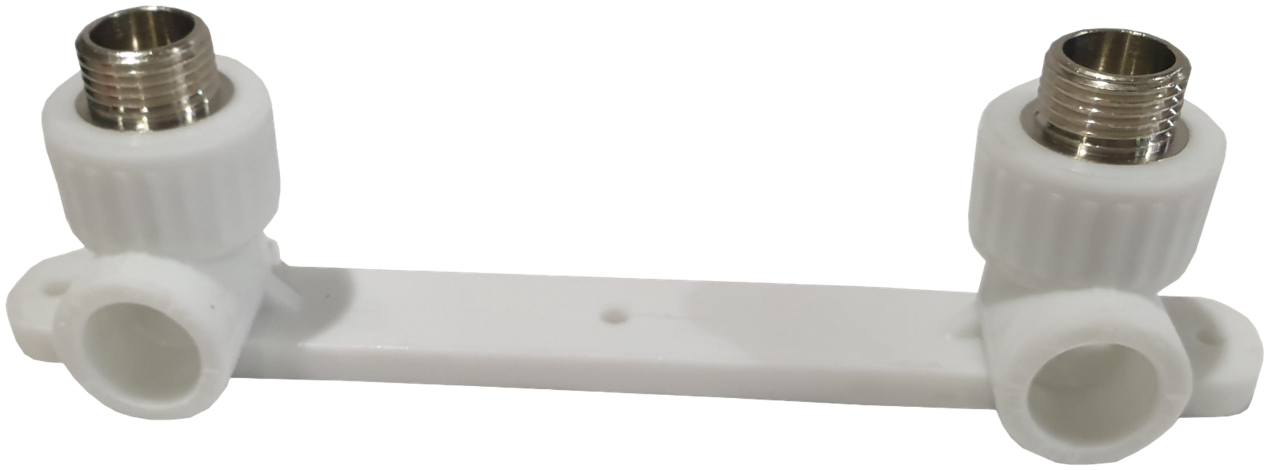 КОЛЕНО НАСТЕННОЕ VALFEX PPR НР 25х1/2" БЕЛОЕ VALFEX(60/15)
