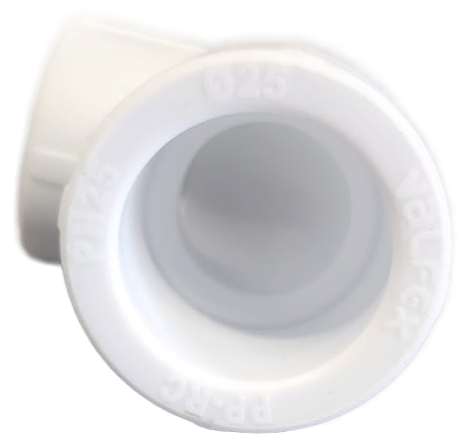 КОЛЕНО ППР ПЕРЕХ 25х20 БЕЛОЕ(200/50) VALFEX