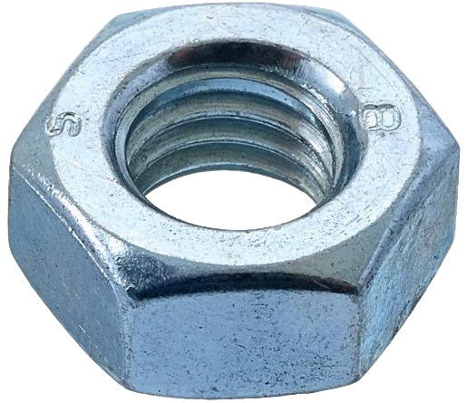 Гайка шестигранная DIN 934  М5 (1000) БК, цинк
